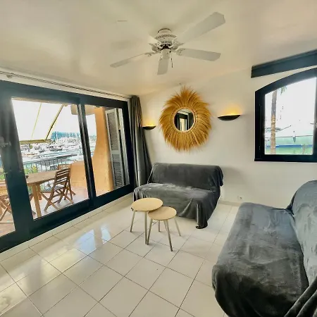 Marinesappartement-yachts View, 100m Beach, Fiber Wifi High Speed Daire Saint-Tropez