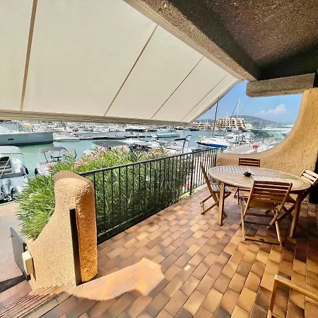 Marinesappartement-yachts View, 100m Beach, Fiber Wifi High Speed Apartament