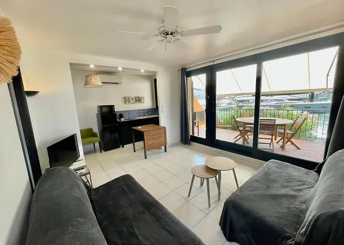 Marinesappartement-yachts View, 100m Beach, Fiber Wifi High Speed Saint-Tropez