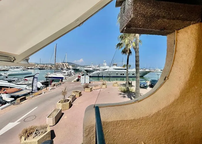 Marinesappartement-yachts View, 100m Beach, Fiber Wifi High Speed Apartment Saint-Tropez