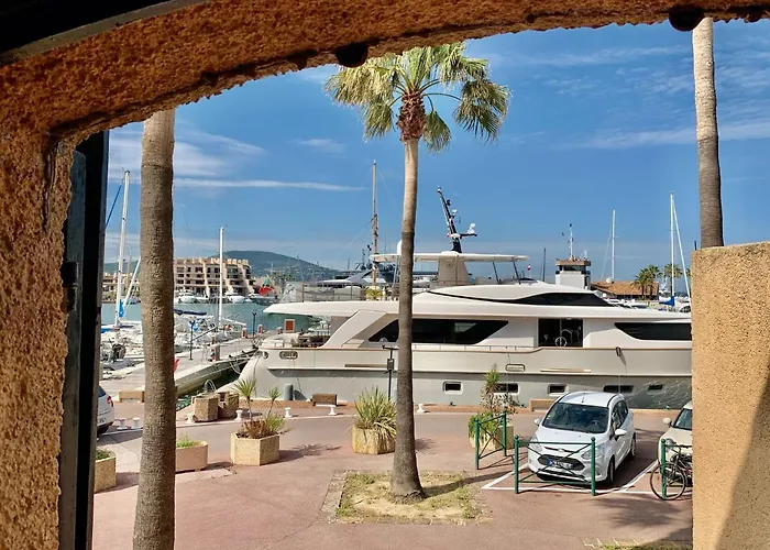 Marinesappartement-yachts View, 100m Beach, Fiber Wifi High Speed Apartment Saint-Tropez