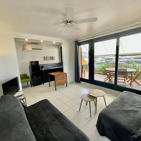 Marinesappartement-yachts View, 100m Beach, Fiber Wifi High Speed Сен-Тропе