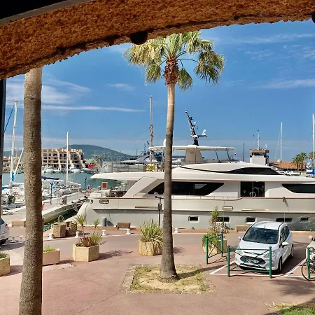 Marinesappartement-yachts View, 100m Beach, Fiber Wifi High Speed شقة سان تروبيه