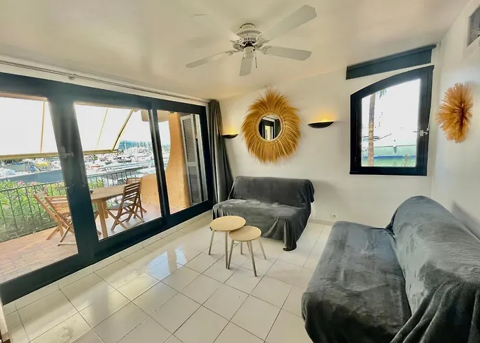 Marinesappartement-yachts View, 100m Beach, Fiber Wifi High Speed Daire Saint-Tropez