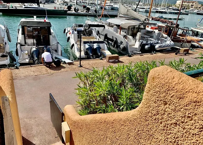 Marinesappartement-yachts View, 100m Beach, Fiber Wifi High Speed Saint-Tropez